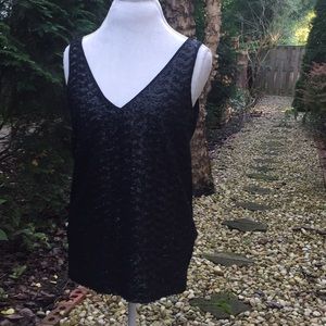 Banana Republic black top.